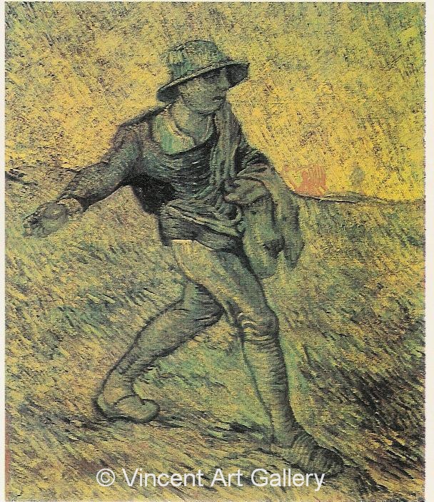 JH1836, The Sower, (after Millet)
